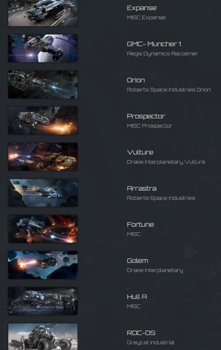 Mining Experts in ore extraction, from common materials to high-yield Quantainium. Safety and efficiency are paramount.